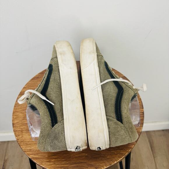 Vans Old Skool Grape Leaf True White Platform Suede Sneakers Women’s Size 9 - Picture 6 of 9